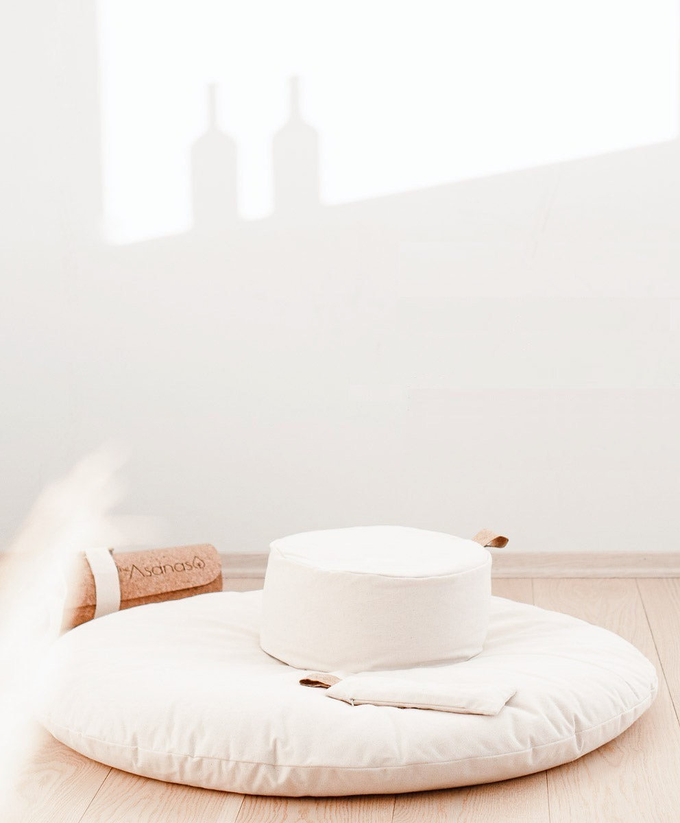 Meditation Cushion Set - Beige